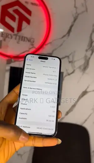 Apple iPhone 14 Pro Max 128 GB White