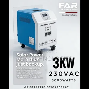 3KW Solar Power Generator BST-SPS3-3000W (5120Wh Lithium Battery)