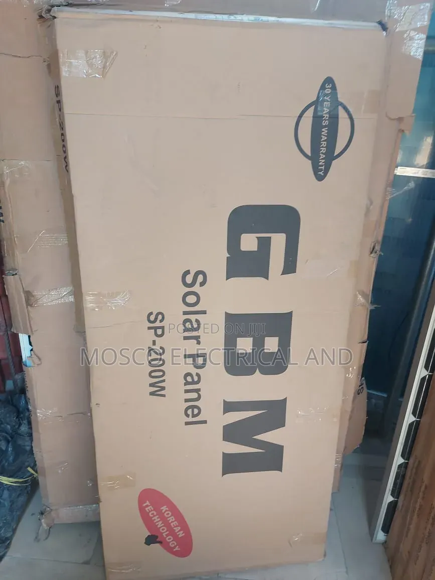 200watts GBM Solar Panels