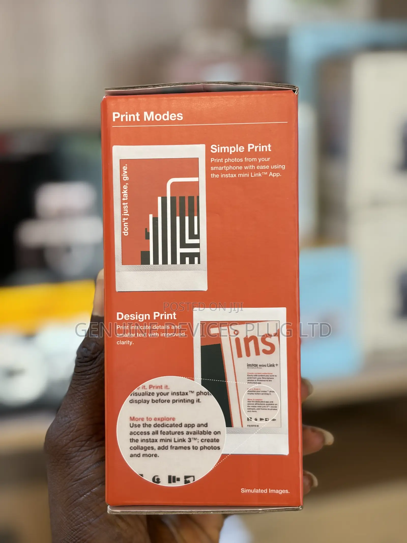 FUJIFILM Instax Mini Link+ Smartphone Printer