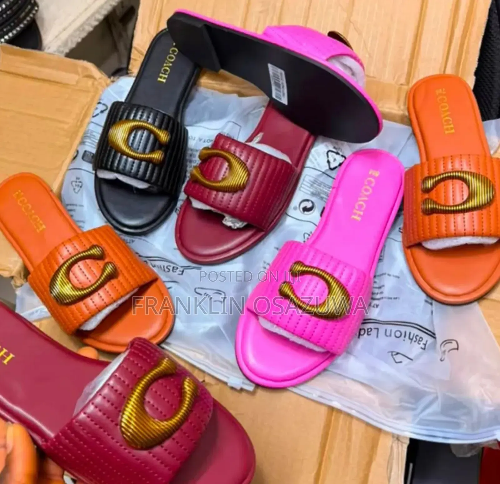 Women's Luxury Flat Slide Slippers