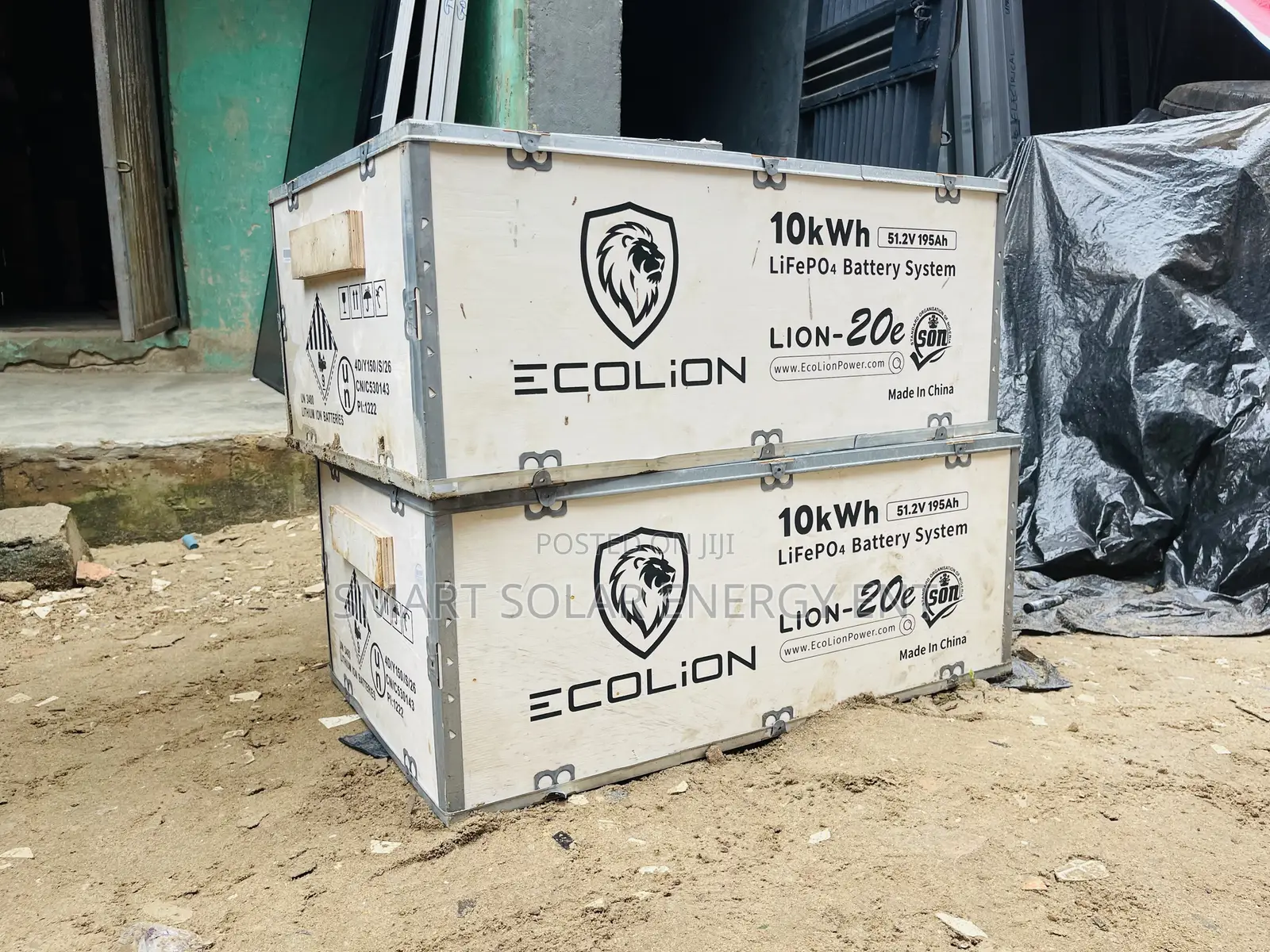 10kwh 51.2v Ecolion Lithium Battery.