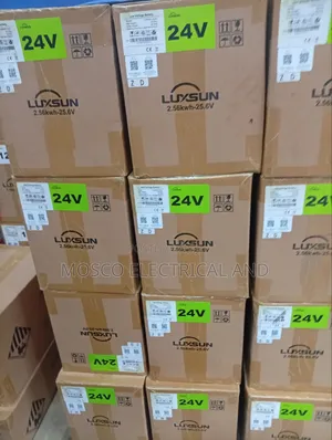 2.5kwh/24volts Luxsun Lithium Ion Solar Batteries