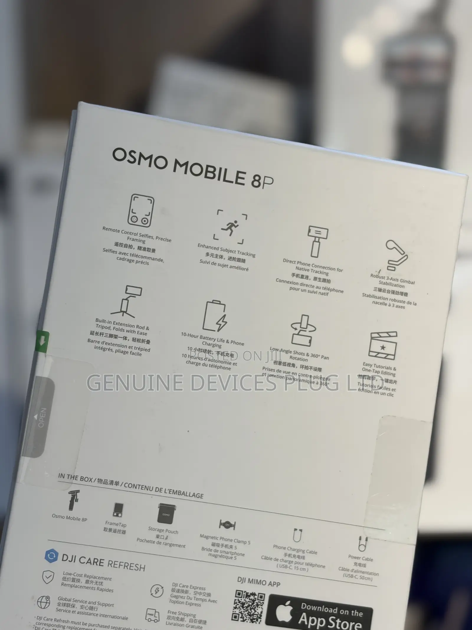 DJI Osmo Mobile 8P 3-Axis Smartphone Gimbal Stabilizer