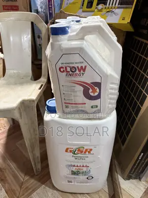 Solar Battery Water 25 and 5 Liters