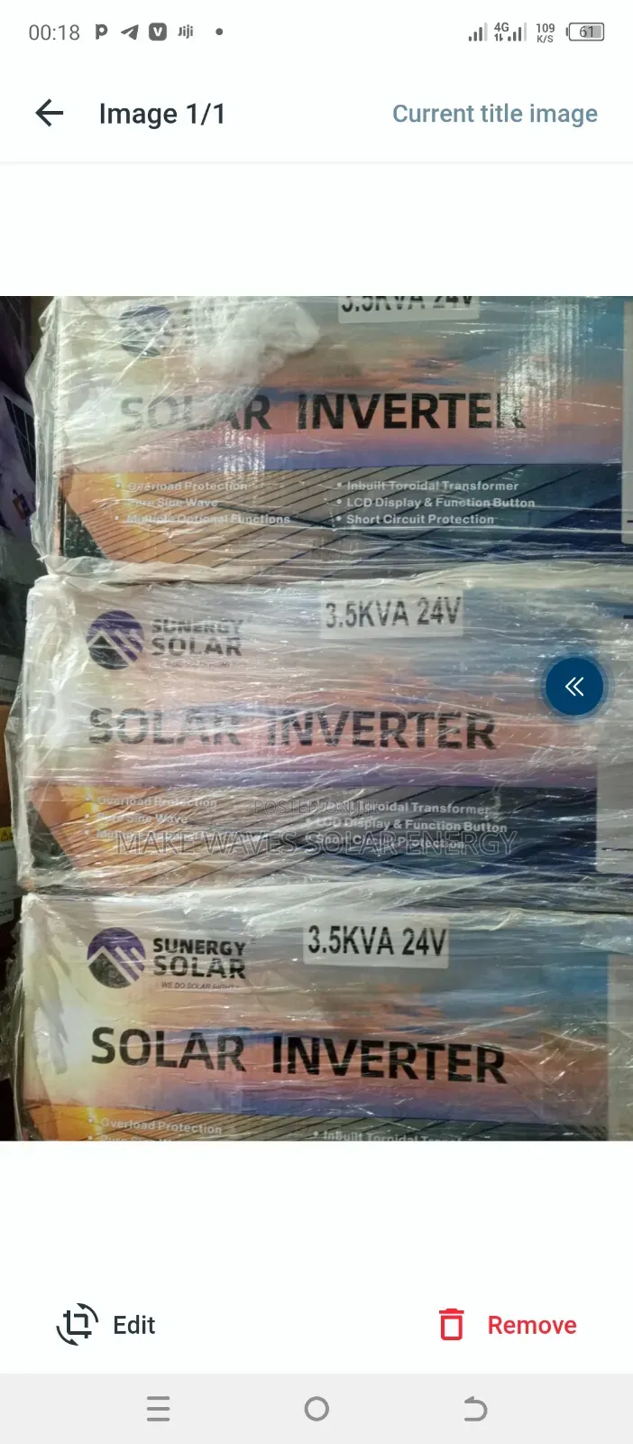 Sun Beta 3.5kva 24v Inverter