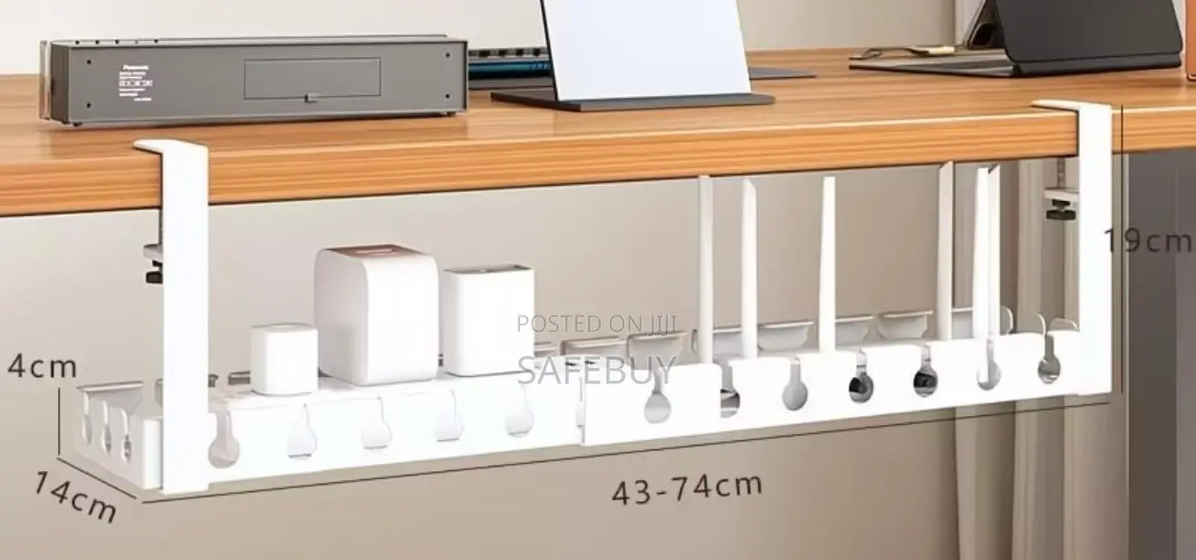 Under-Desk Cable Organizer