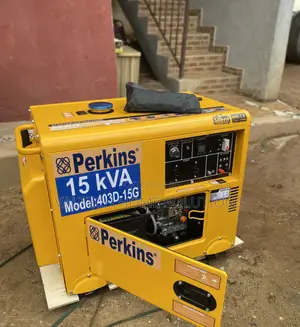 Heavy-Duty 15KVA Perkins Soundproof Generator – UK Engine