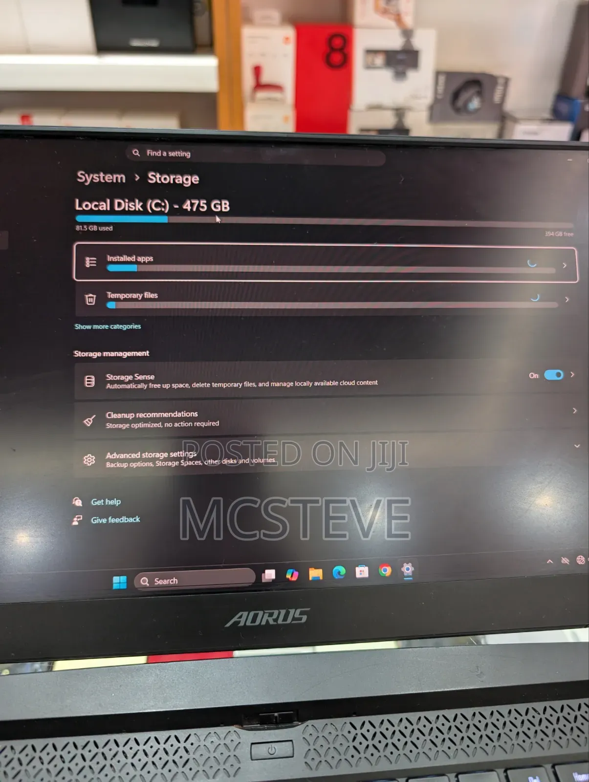 Laptop Acer 64GB Intel Core i7 SSD 512GB