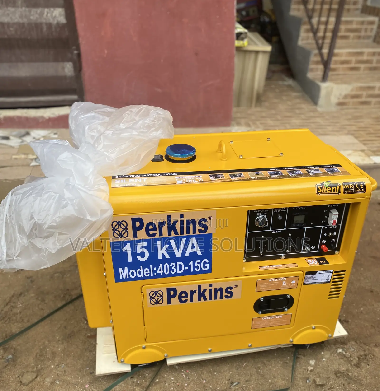 15KVA Perkins Generator – Low Fuel Consumption High Performance