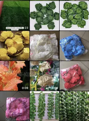 Dropping Flower Garlands Creeping Flowers