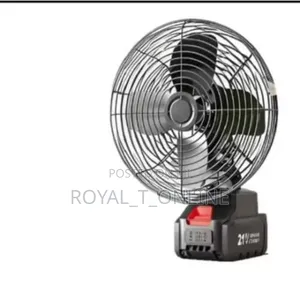 Lithium Rotating Fan With 2 Batteries. Rechargeable Fan in Abuja