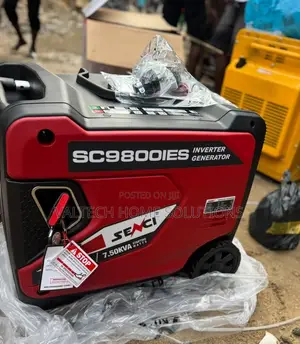 Eavy-Duty Senci SC98001ES 7.5KVA Generator