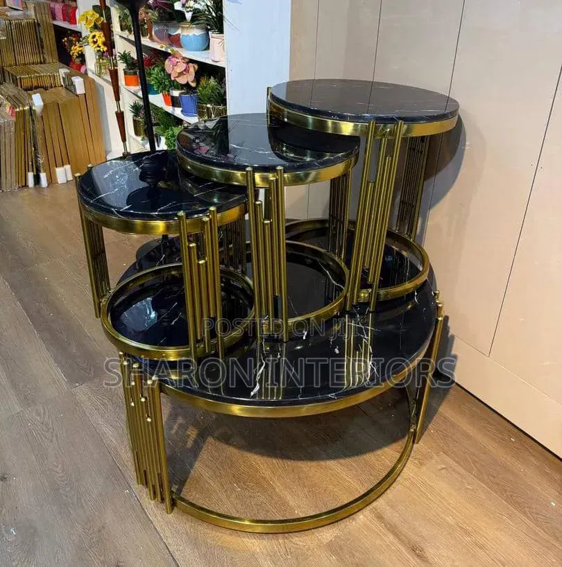 Luxury Nesting Coffee Table Set