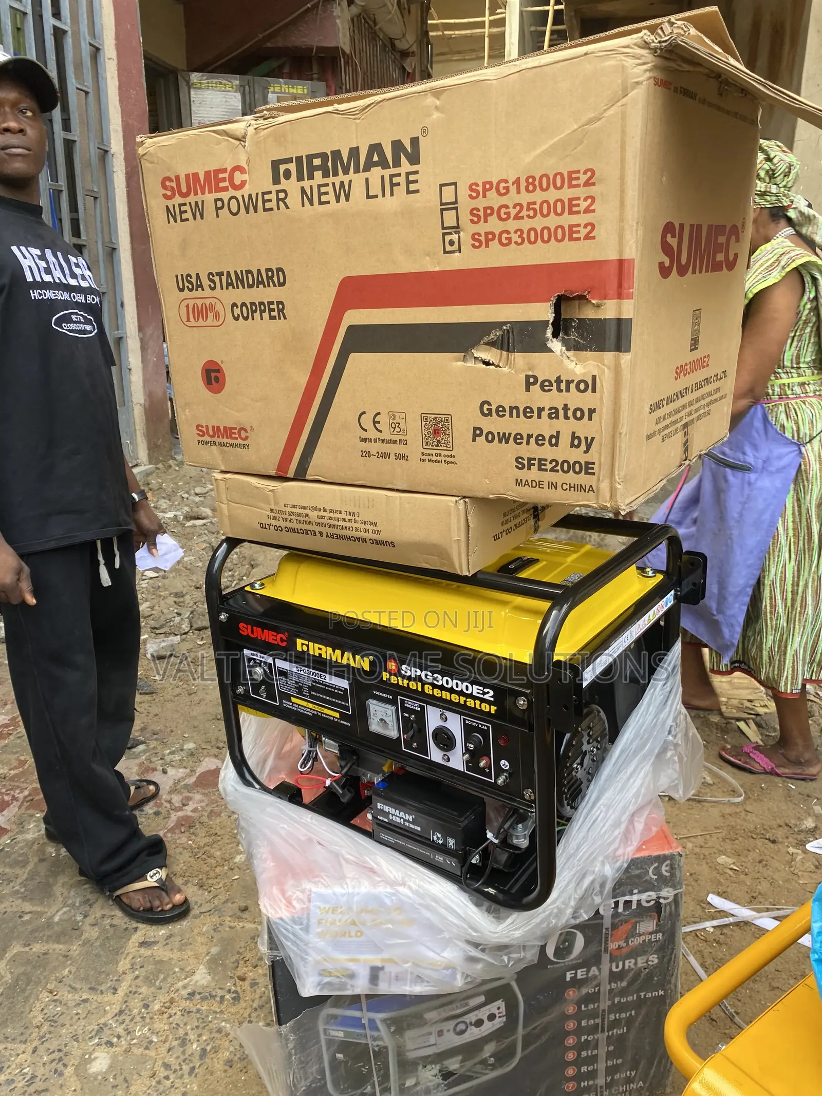 Original Sumec Firman 4.5KVA Generator – Reliable Power