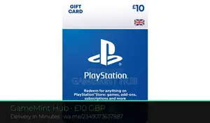 PlayStation PSN Gift Card £10 (UK Store) – Delivery in Minutes