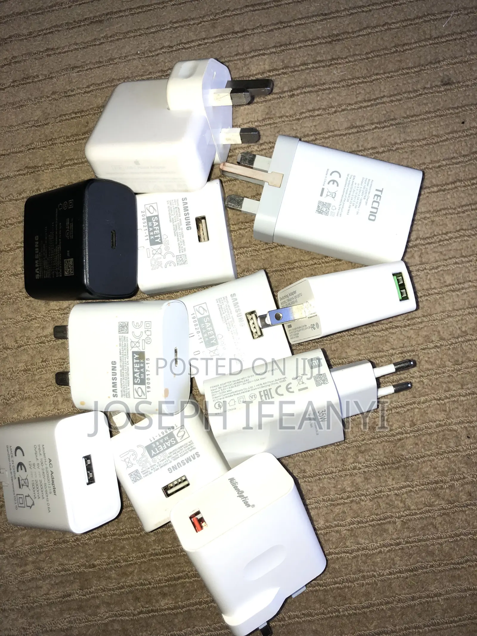 Original Uk Used Chargers