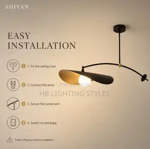 Mobile Long Arm Hanging Lamp