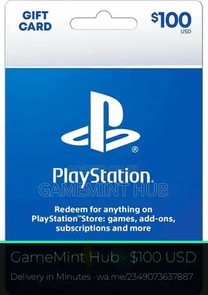 PlayStation PSN Gift Card $100 (US Store) – Delivery in Minutes