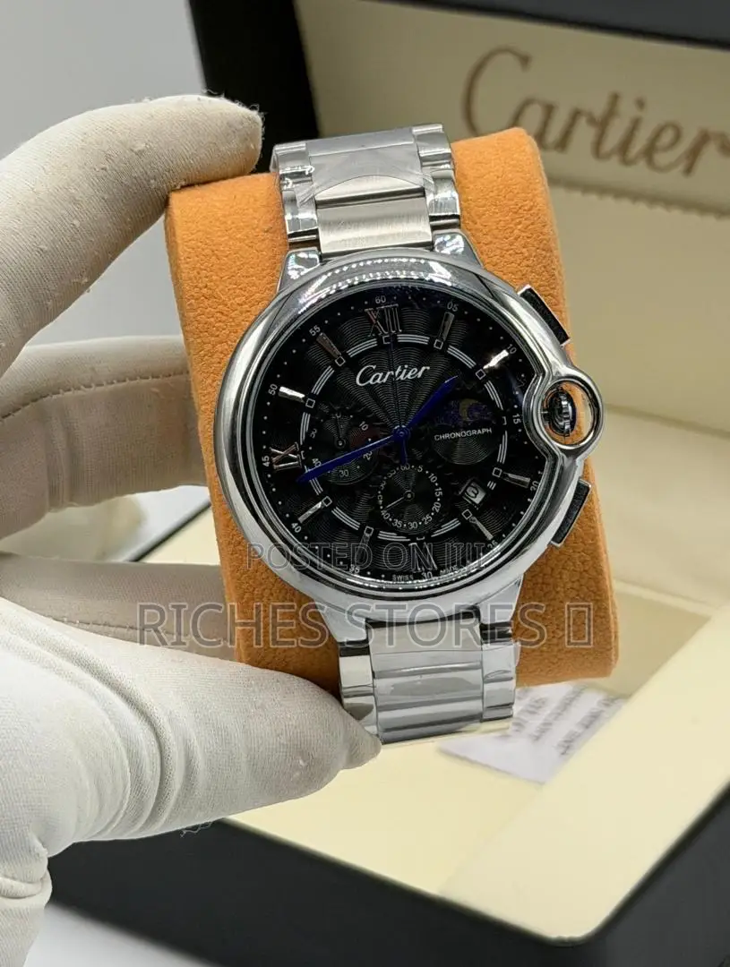Affordable Luxury Cartier Active Chronograph Chain