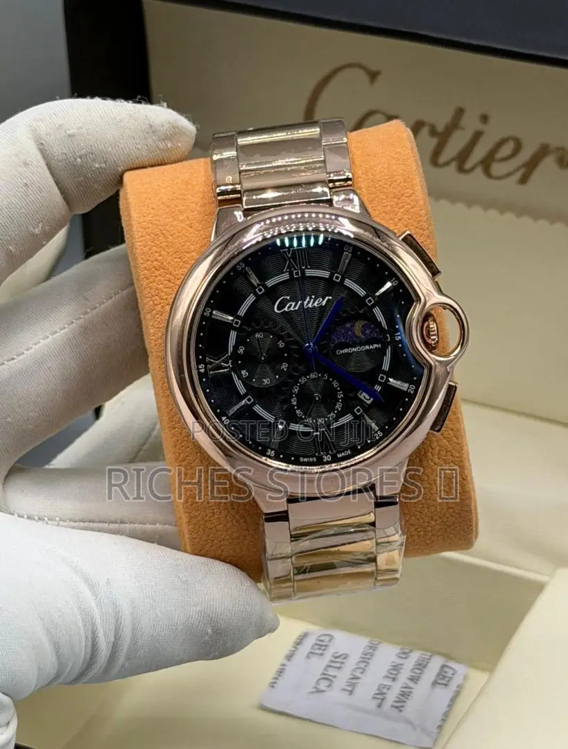 Affordable Luxury Cartier Active Chronograph Chain