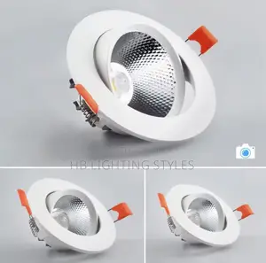 7 Watts LED COB Aluminum Recessed Spotlight