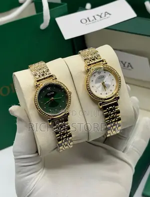 Oliya SlimFace Chain Watch for Ladies