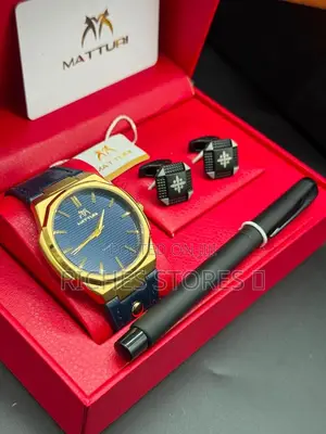 Ultra Matturi Accessory Set
Watch+cufflink+inkpen
