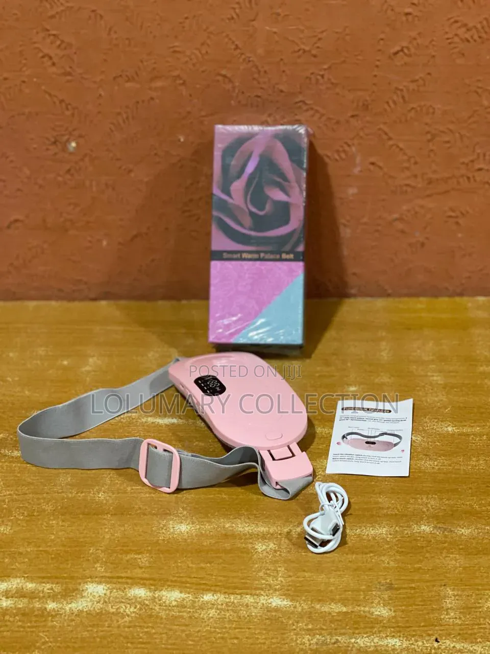 Menstrual Heating Pad Menstrual Cramp Relief Heating Vibration Belt