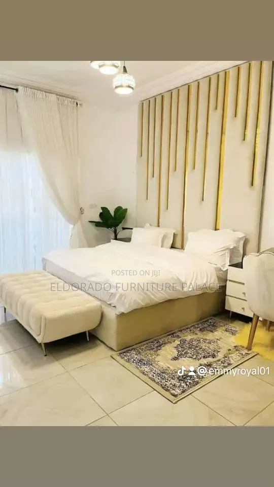 Standard Full Height Set of Padded Bedframes