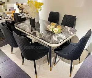 6-Seater Luxury Dining Table Set.