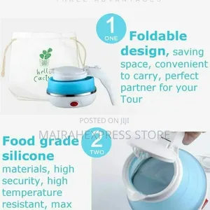 600ml Collapsible Travel-Sized Eletric Jug