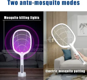 Electric Rechargeable Mosquito Swatter Bat