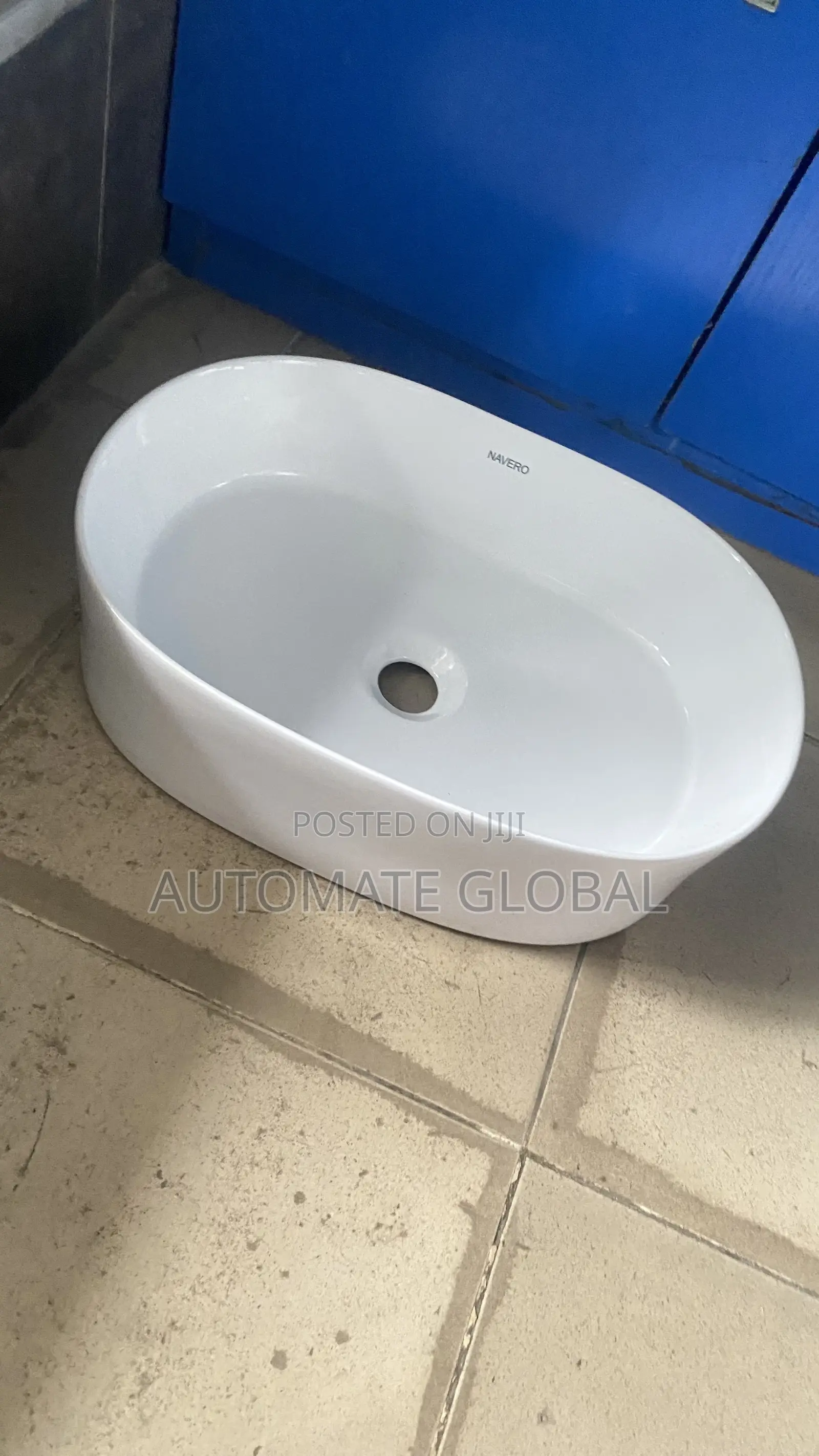White Countertop Basin