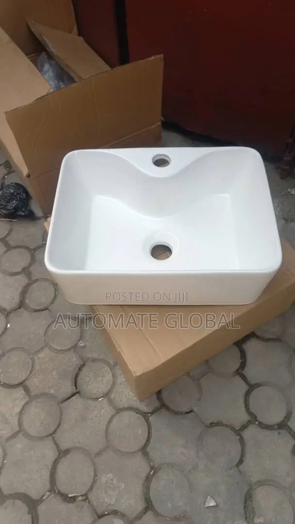 White Countertop Basin