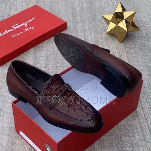 High Quality Italian Ferragamo Leather Shoe