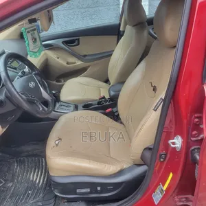 Hyundai Elantra Limited Sedan FWD (1.8L 4cyl 6A) 2013 Red
