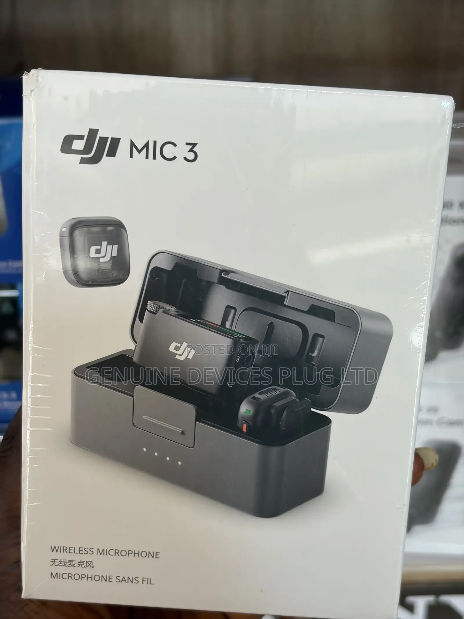 Dji Mic 3 Microphone (2 TX + 1 RX + Charging Case)