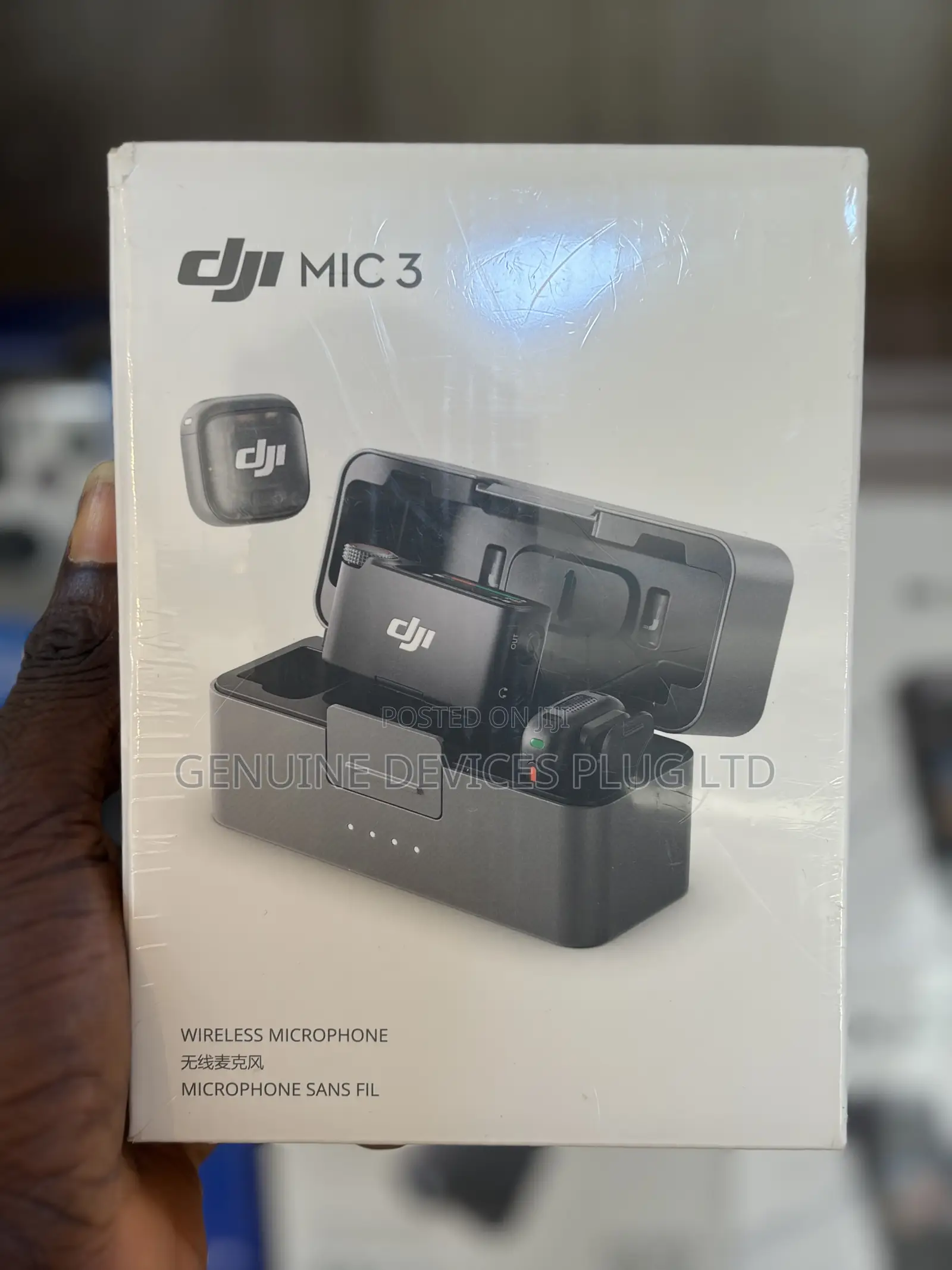 Dji Mic 3 Microphone (2 TX + 1 RX + Charging Case)