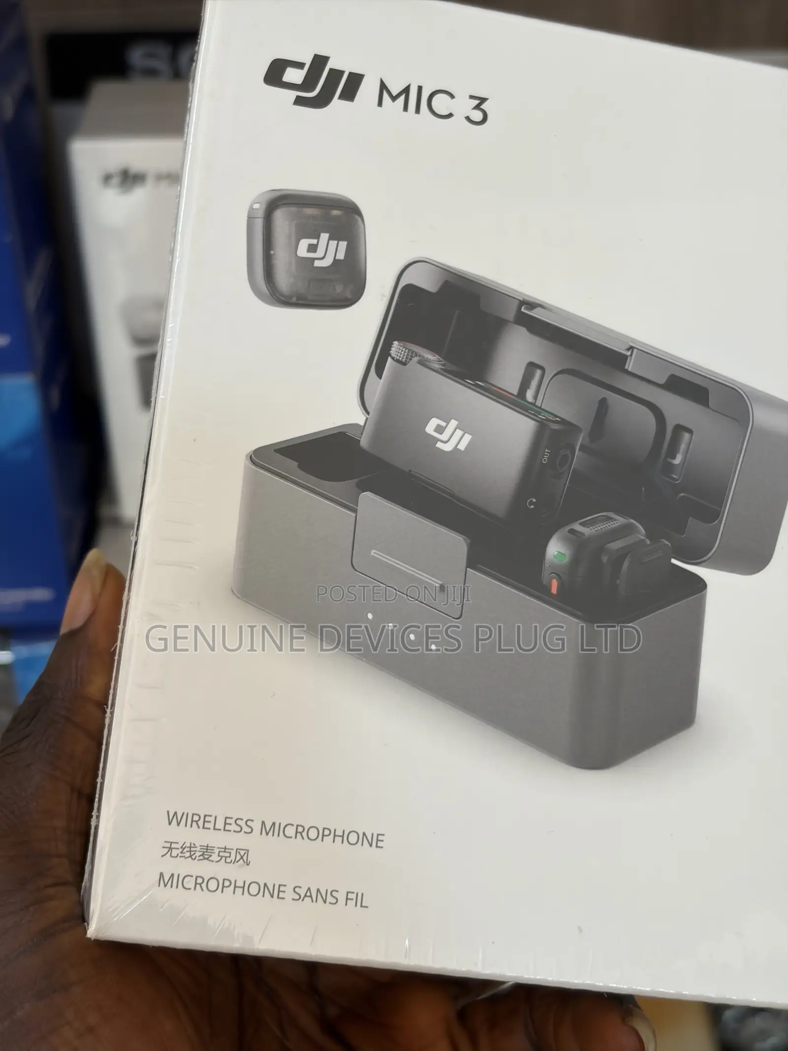 Dji Mic 3 Microphone (2 TX + 1 RX + Charging Case)