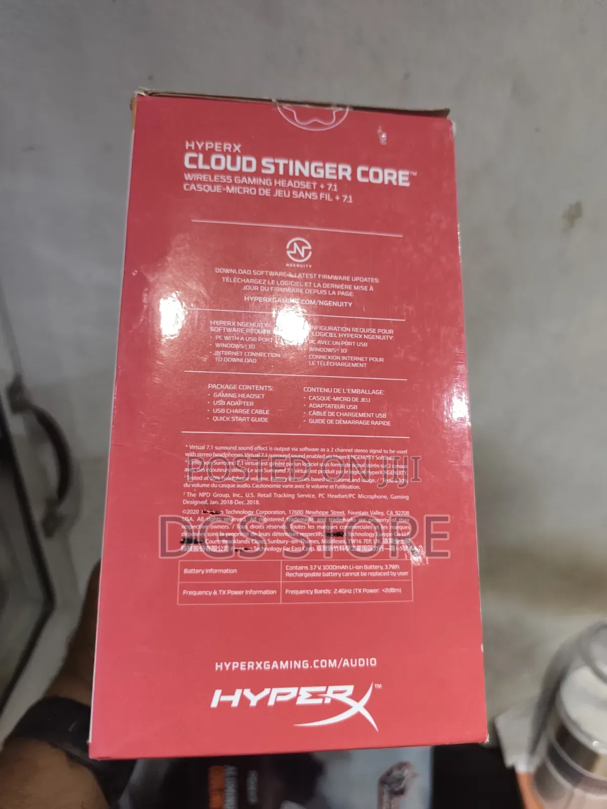 Hyperx Cloud Stinger Core Wireless +7.1 Headphone