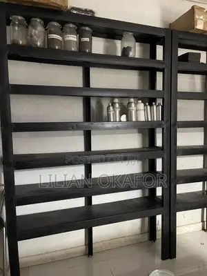 7 Step Heavy Duty Metal Shelf- 2 Sided