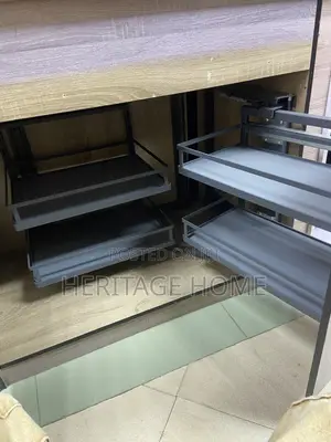 Magic Corner Kitchen Organizer (Pull-Out Cabinet System)