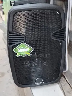Original Sonok Pa System Speaker 5000watts Big Magnet Big Battery