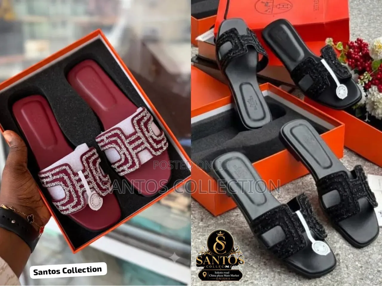Luxury H - Style - Maroon Black