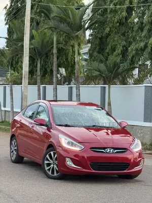 Hyundai Accent 2015 Red
