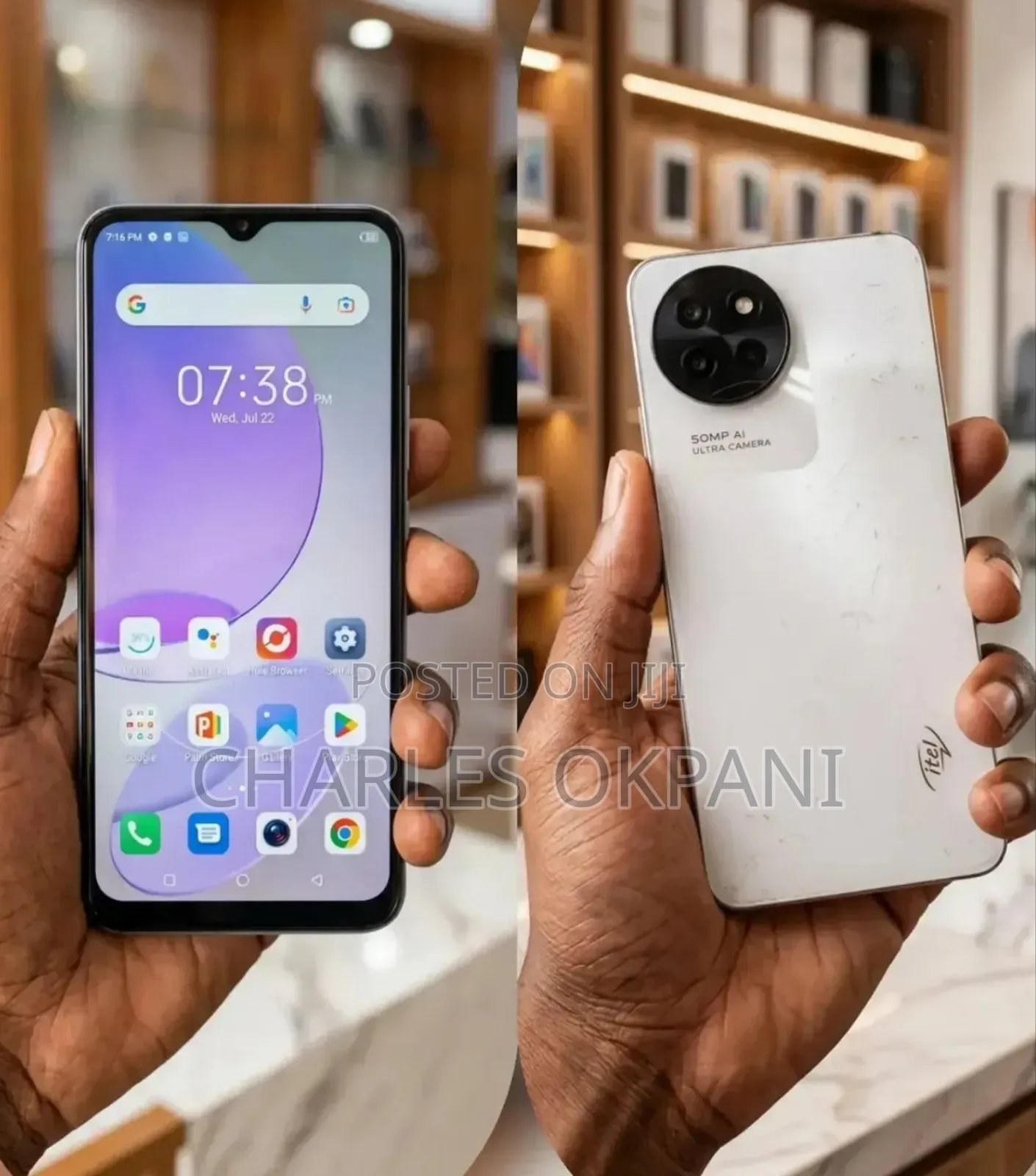 Itel S23 128 GB White