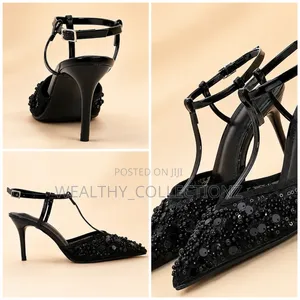 Luxury Beaded Zara Ladies Heels