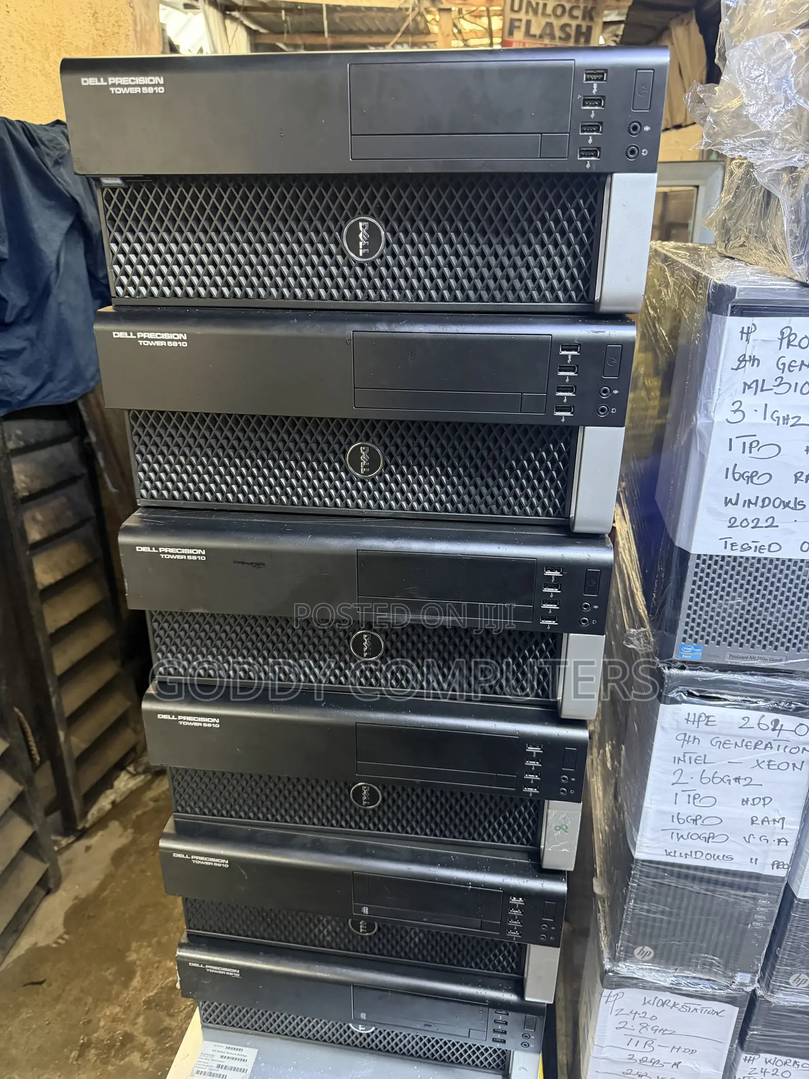 Desktop Computer Dell Precision 5810 32GB Intel Xeon HDD 1T