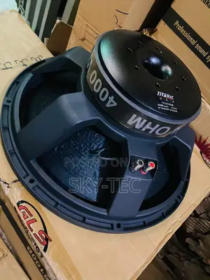 Original Titanic 18inches Sub Woofer Speaker 4000w Big Double Magnet